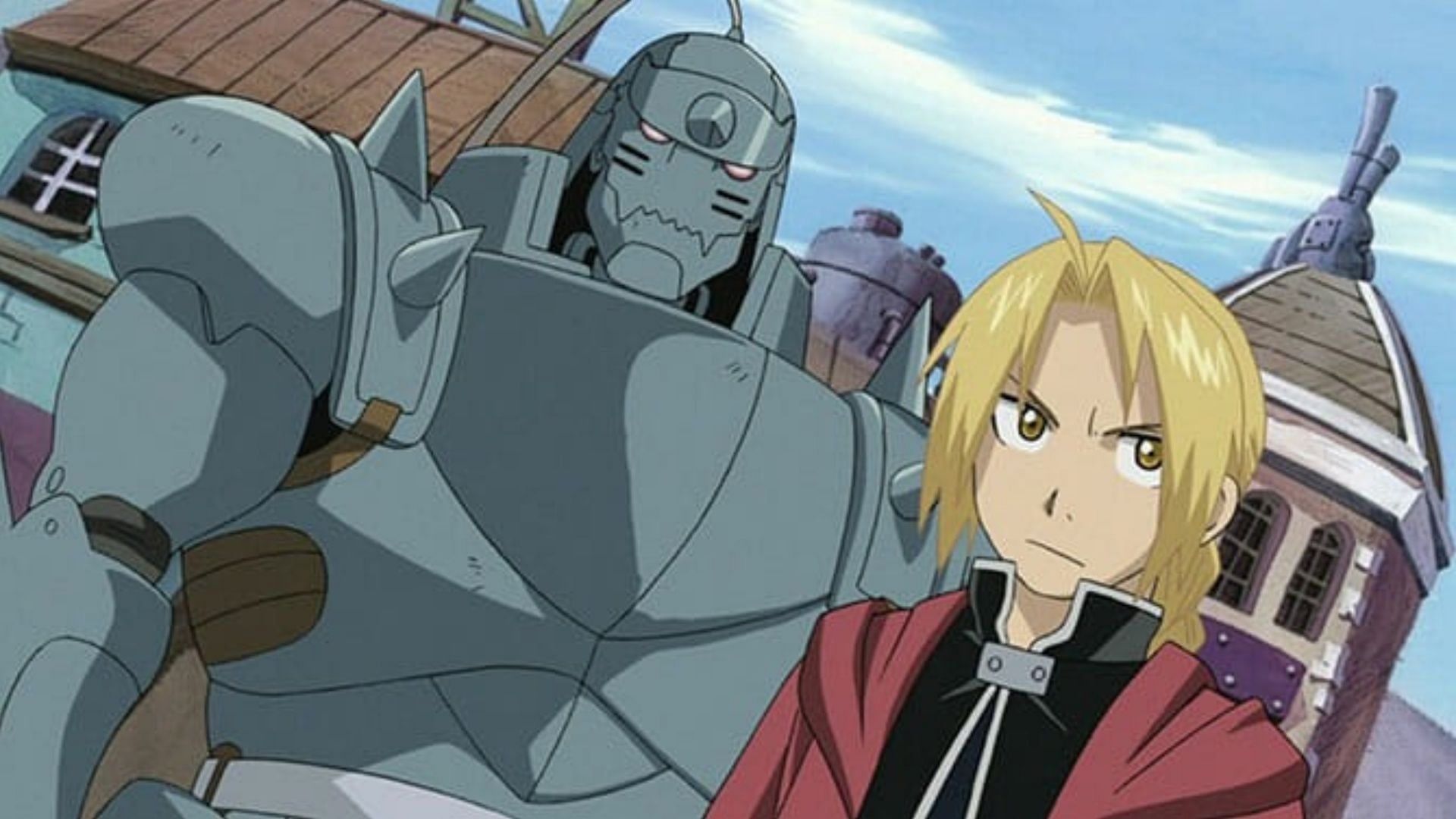 Edward and Alphonse, as seen in one of the action anime with almost no filler, Fullmetal Alchemist (Image via Bones)